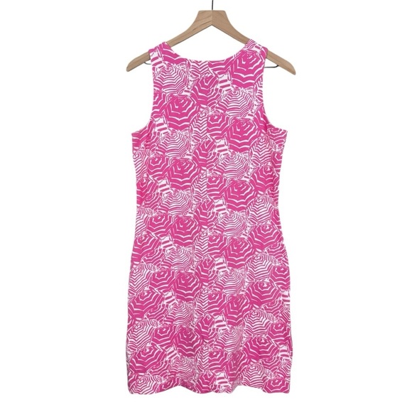 Lilly Pulitzer Foster Shift Dress Womens Large Oh Cabana Boy Embroidered Coastal - Picture 4 of 8